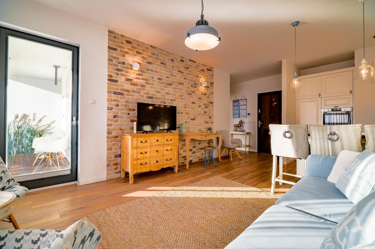 גדנסק Citystay Brabank Apartament Nad Motlawa מראה חיצוני תמונה