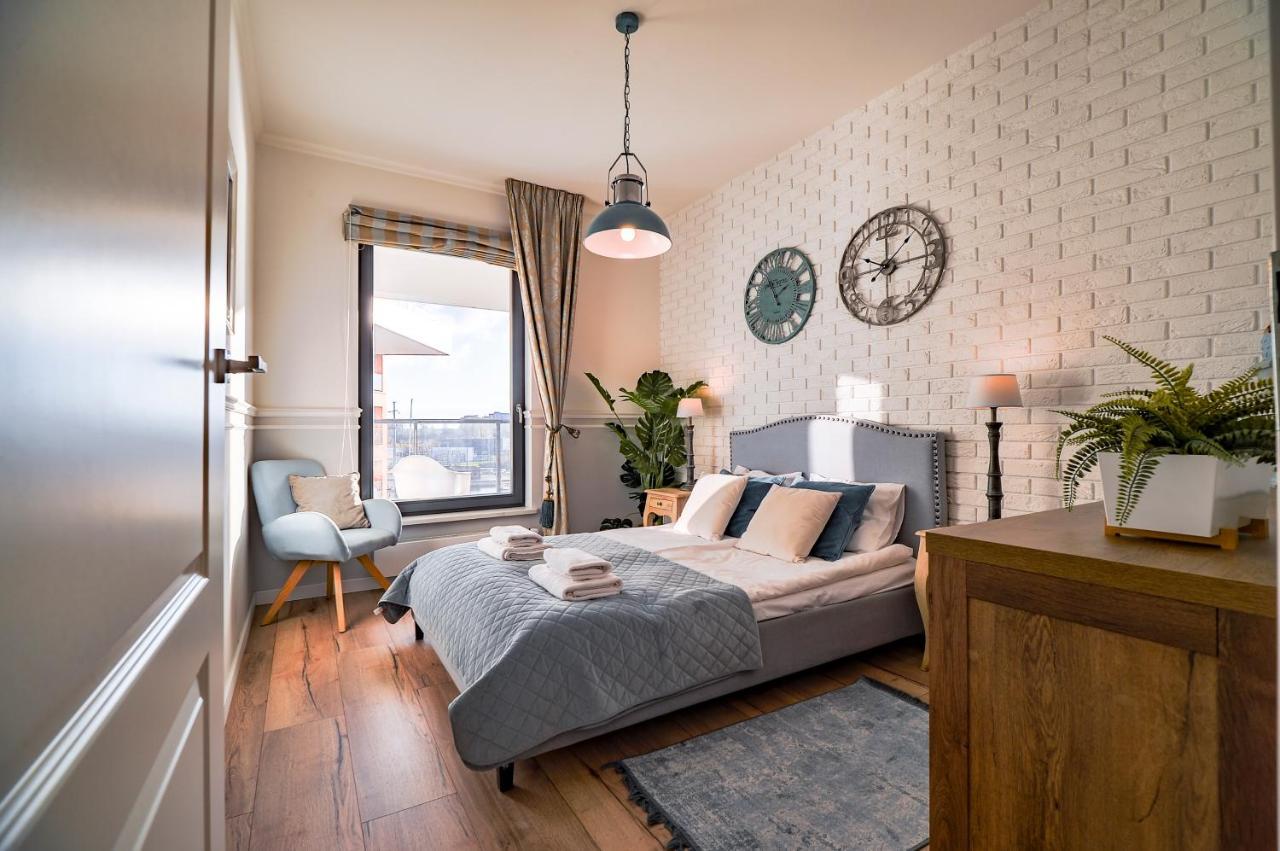 גדנסק Citystay Brabank Apartament Nad Motlawa מראה חיצוני תמונה