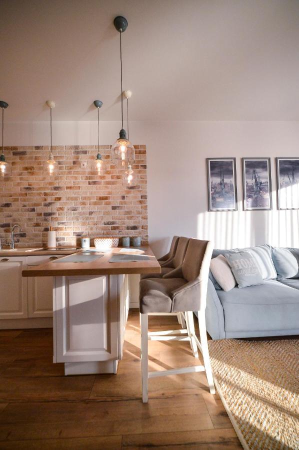 גדנסק Citystay Brabank Apartament Nad Motlawa מראה חיצוני תמונה