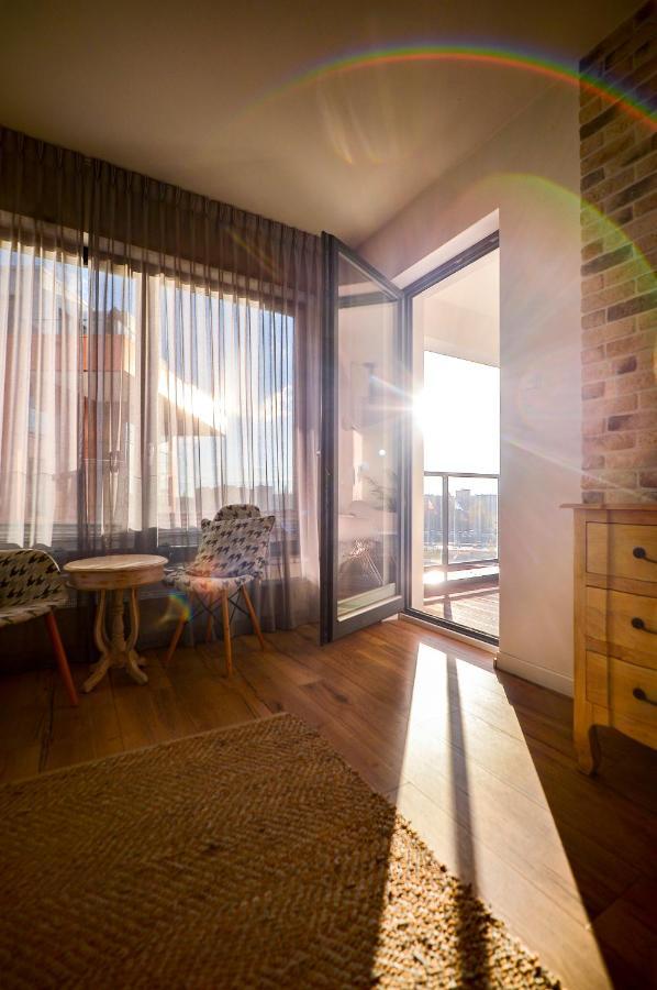 גדנסק Citystay Brabank Apartament Nad Motlawa מראה חיצוני תמונה