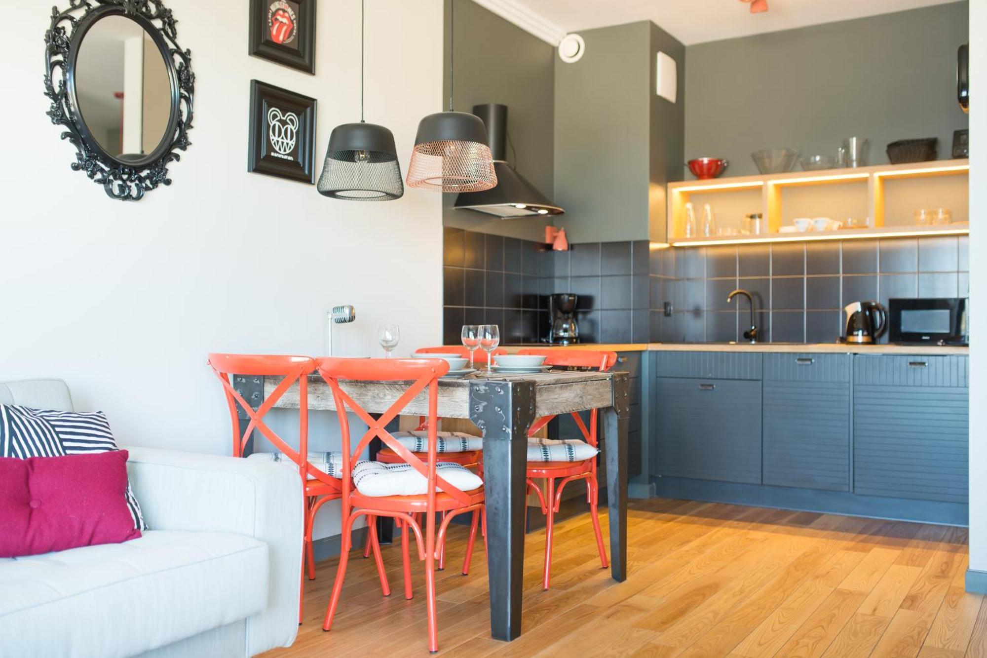 גדנסק Citystay Brabank Apartament Nad Motlawa חדר תמונה